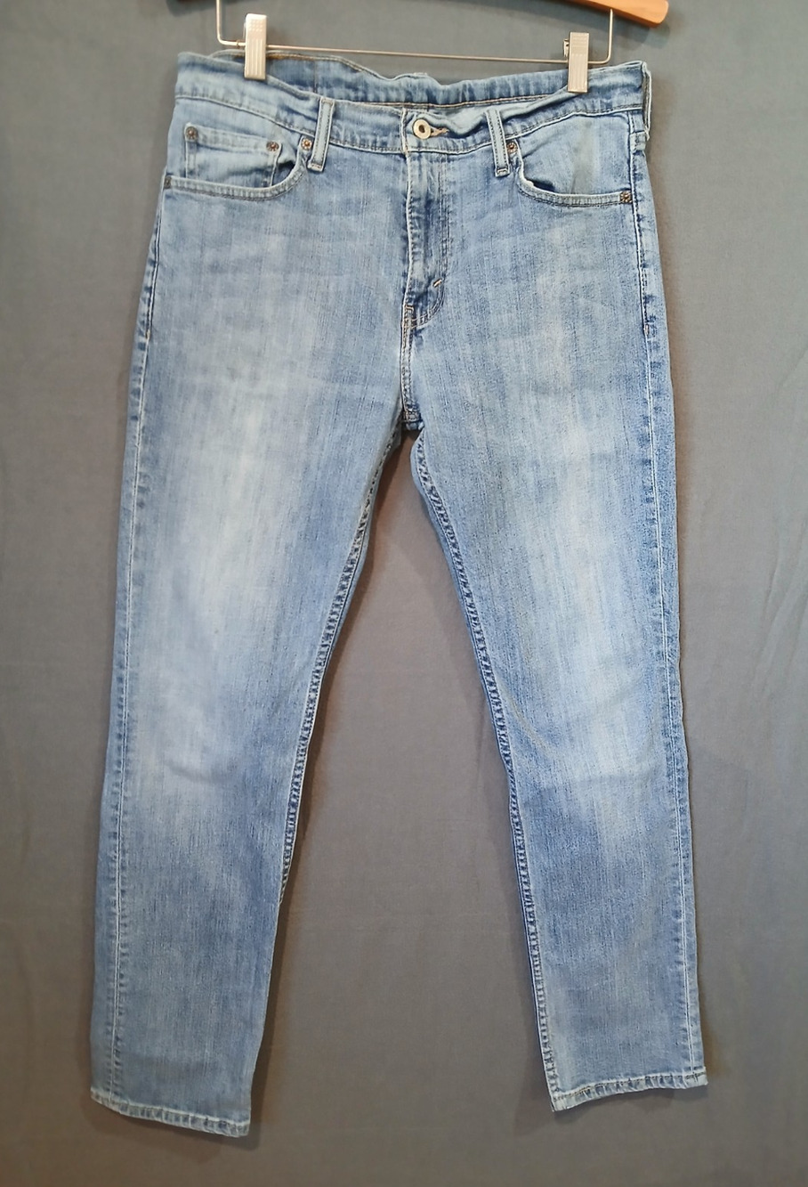 Levis Jeans Womens Blue W32 L30 Denim Mid Rise Stretch Pockets Casual Travel